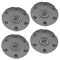 04-08 Chrysler Pacifica (w/17 inch 6 Spoke Painted Wheel) Center Cap w/Logo (Set of 4) (MOPAR)