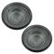 06-15 Chrysler 300; 07-08 Magnum; 06-15 Charger (w/Police Pkg) Chrome Dish Center Cap Pair (Mopar