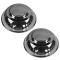 06-15 Chrysler 300; 07-08 Magnum; 06-15 Charger (w/Police Pkg) Chrome Dish Center Cap Pair (Mopar