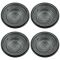 06-15 Chrysler 300; 07-08 Magnum; 06-15 Charger (w/Police Pkg) Chrome Dish Center Cap Set (Mopar)