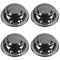 06-15 Chrysler 300; 07-08 Magnum; 06-15 Charger (w/Police Pkg) Chrome Dish Center Cap Set (Mopar)