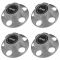 94-01 Chrkee; 91-95, 97-01 Wrangler; 94-96 Gr Cher w/Steel Wheel Center Hub Cap Set (Mopar)