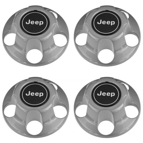 Jeep Wheel Center Cap 4 Piece Set Mopar MPWHK00023