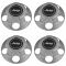 94-01 Chrkee; 91-95, 97-01 Wrangler; 94-96 Gr Cher w/Steel Wheel Center Hub Cap Set (Mopar)