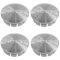 05-10 Comdr, Gr Cher; 07-10 Cmps; 08-12 Lbrty (w/ 17, 18 Al Whl) Jeep Lgd Cntr Cap Set of 4 (MP)