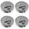 08-10 Chllngr; 05-10 Chrgr; 05-08 Mgnm; 07-11 Nitro Chrorme ~Ram~ Logo Center Cap Set of 4 (MOPAR)