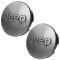 11-15 Jeep Wrangler, Gr Cherokee (w/Whl Code: WFY, WPF, WPJ) Gray ~Jeep~ Logoed Center Cap Pair(Mp)