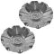 07-10 Chrysler 300 (w/18 x 7 1/2, 9 Spoke Chrome Wheel) ~Chrysler~ Loged Center Cap Pair (Mopar)