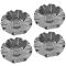 07-10 Chrysler 300 (w/18 x 7 1/2, 9 Spk Chrm Wheel) Chrysler Loged Center Cap Set of 4(Mp)