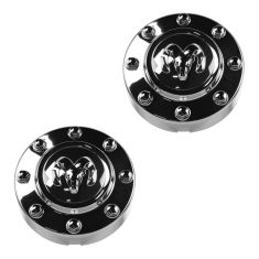 11-16 Ram 3500 w/DRW Front Wheel Chrome Center Cap Pair (Mopar)