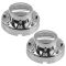 11-16 Ram 3500 w/DRW ~LONGHORN EDITION~ Logoed w/Steel Rear Wheel Chrome Center Cap PAIR (Mopar)