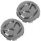 04-15 Mazda 3, 5, 6, CX-7, CX-9, RX-8, MPV, MIATA (w/16, 17, 18 Whl) Mazda Logod Cntr Cap Pair (MZ)