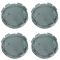 04-15 Mazda 3, 5, 6, CX7, CX9, RX8, MPV, MIATA (w/16, 17, 18 Whl) Mzda Logod Cntr Cap Set of 4(MZ)