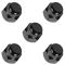 13-14 Infiniti; 01-14 Nissan (M12-1.25 x 25.8mm) Acorn Style Chrome Lug Nut Set of 5 (Nissan)