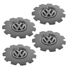 02-10 VW Beetle (w/11 Spoke 16 Inch Key West Alloy Wheel) Center Cap SET of 4 (Volkswagen)