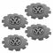 02-10 VW Beetle (w/11 Spoke 16 Inch Key West Alloy Wheel) Center Cap SET of 4 (Volkswagen)