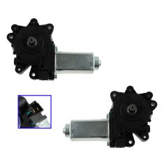 04-07 Dodge Caravan, Grand Caravan, Chrysler Town & Country Front Door Power Window Motor PAIR