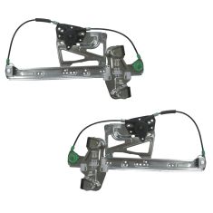 00-05 Cadillac Deville Power Window Regulator w/o Motor Front Pair