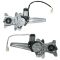 02-06 Toyota Camry Power Window Regulator w/Motor Rear Pair