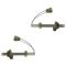 96-00 Honda Civic 4DR Manual Window Regulator PAIR