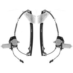 99-00 Grand Cherokee Window Regulator w/ Motor PAIR