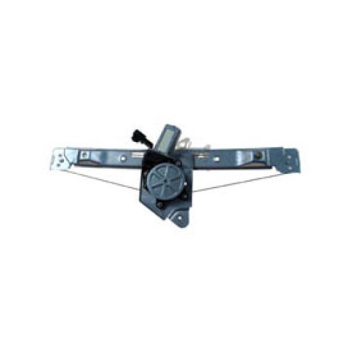 A-Premium Power Window Regulator With Motor - Rear Left Driver Side For Chevrolet Malibu 2008-2012, Saturn Aura 2007-2009