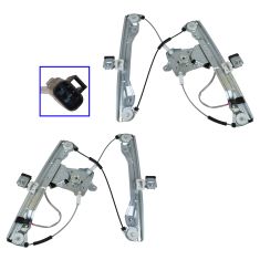 11-12 Chevy Cruze Front Door Power Window Regulator w/Motor PAIR