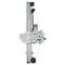 Front Rear Window Reg w Motor 4pc Set