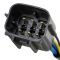 Front Rear Window Reg w Motor 4pc Set