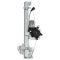 Front Rear Window Reg w Motor 4pc Set