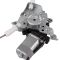 Front Rear Window Reg w Motor 4pc Set