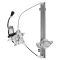Front Rear Window Reg w Motor 4pc Set