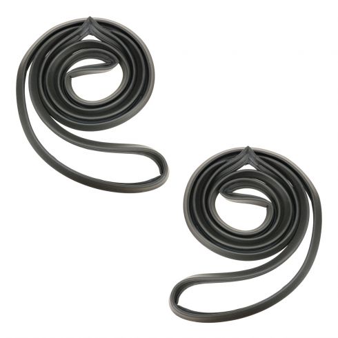 1964-1967 Buick Skylark /& Sportwagon new front door weatherstrip seals pair