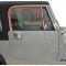 1968-86 Jeep CJ Scrambler with Moveable Vent Window 2pc Run Channel Weatherstrip LH or RH