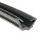 1968-86 Jeep CJ Series 1987-95 Wrangler Glass Run Rear & Upper Channel W/Strip LH = RH