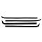 1973-79 Ford F-Series Pickup Complete Weatherstrip Kit for Trucks WITHOUT Chrome Window Trim