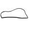 1976-86 Jeep CJ Scrambler Wrangler with Stationary Vent Window 10pc. Door Weatherstrip Seal Set