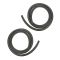 93-09 Ford Ranger 2DR Body Mtd Front Door Weatherstrip Seal PAIR