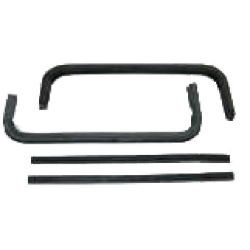 1960-63 GM PU Vent Glass Front & Rear Weatherstrip Seal SET