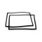 1984-01 Jeep Cherokee 4 Door Rear 1/4 Glass Weatherstrip PAIR