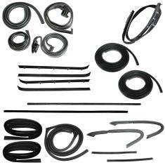 81-85 Chevy Blazer GMC Jimmy Full Size (w/Two Piece Vent Seal) Complete Weatherstrip Kit