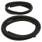 99-16 Ford F250SD-F550SD; 16-17 F650, F750 Crew Cab Body Mounted Rear Door Weatherstrip Seal PAIR