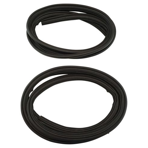99-16 Ford F250SD-F550SD; 16-17 F650, F750 Crew Cab Body Mounted Rear Door Weatherstrip Seal PAIR