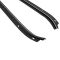 70-81 Firebird Camaro Inner & Outer Belt Molding (w/ 1/8 Inch Chrome Bead) Kit (Set of 4)