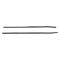 70-81 Firebird Camaro Inner & Outer Belt Molding (w/ 1/8 Inch Chrome Bead) Kit (Set of 4)