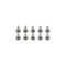 70-81 Firebird Camaro Inner & Outer Belt Molding (w/ 1/8 Inch Chrome Bead) Kit (Set of 4)
