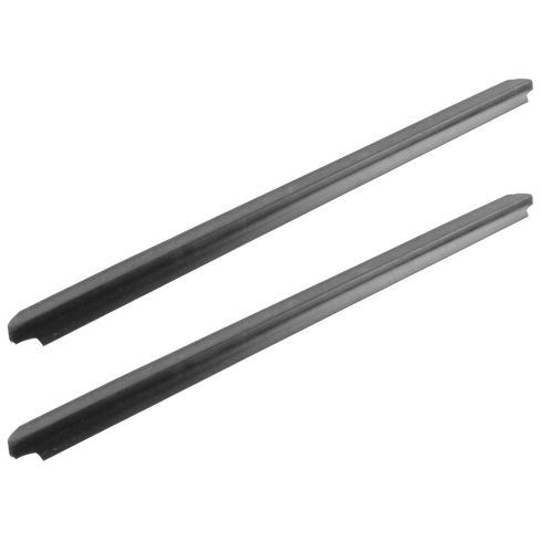 1999-15 Ford F250 F350 Super Duty Crew Cab Rear Door Outer Window Sweep Pair