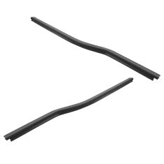 1999-15 Ford F250 F350 Super Duty; 00-05 Excusion Front Door Outer Window Sweep Pair