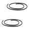 07-14 GM FS SUV; 07-13 Avalanche, Escalade EXT Front Door Mounted Rubber Weatherstrip Seal PAIR (GM)