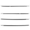 03-09 Toyota 4Runner Front & Rear Door Glass Outer Belt Molding Weatherstrip Seal Kit (Toyota)